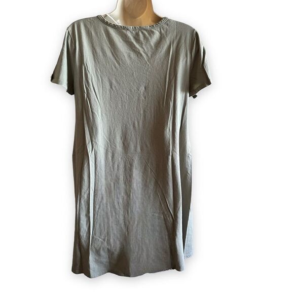 Miss Me ~Je Te Manque? (You miss me?) ~ round neck Tshirt dress ~ size Medium - Picture 2 of 11